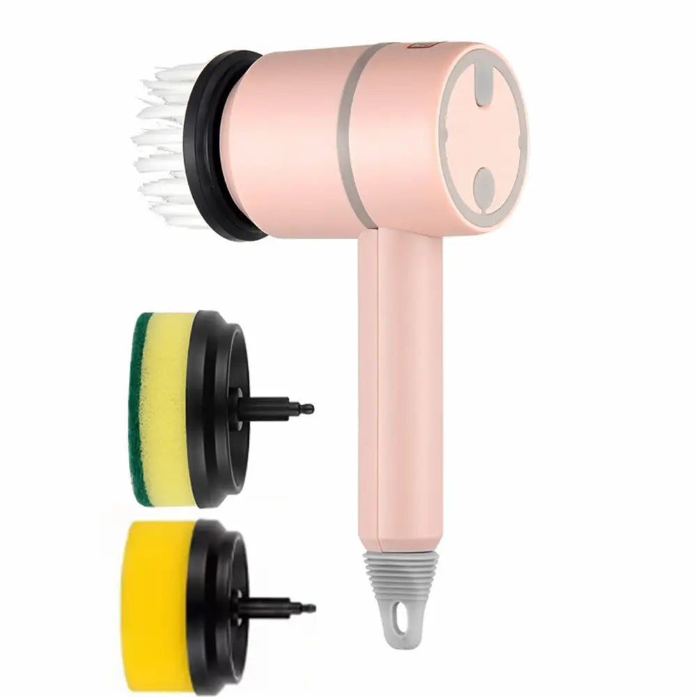 Electric Cleaning Brush Dishwashing Brush Automatic Wireless USB Rechargeable Professional Kitchen Bathtub Tile