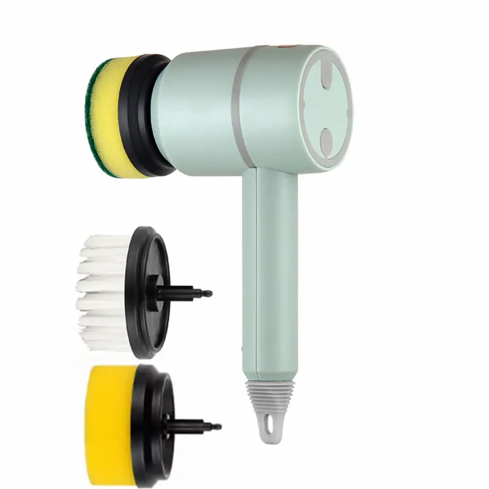 Electric Cleaning Brush Dishwashing Brush Automatic Wireless USB Rechargeable Professional Kitchen Bathtub Tile
