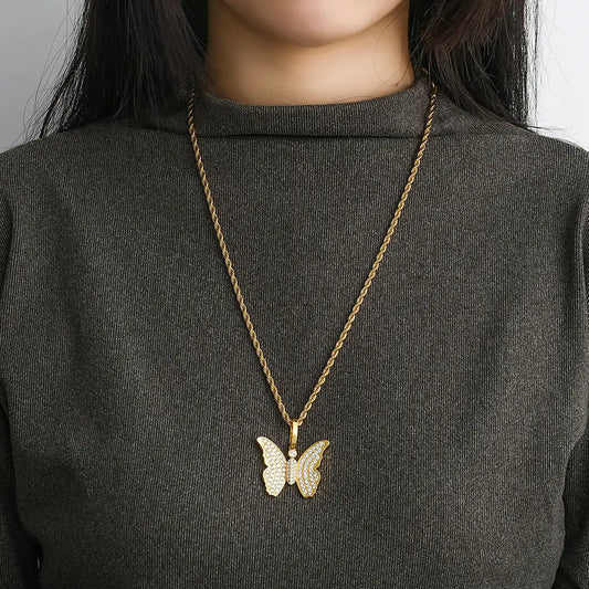 Electroplated 18ct Gold Plated Solid Necklace Jewellery - Beyond Trends Hub 