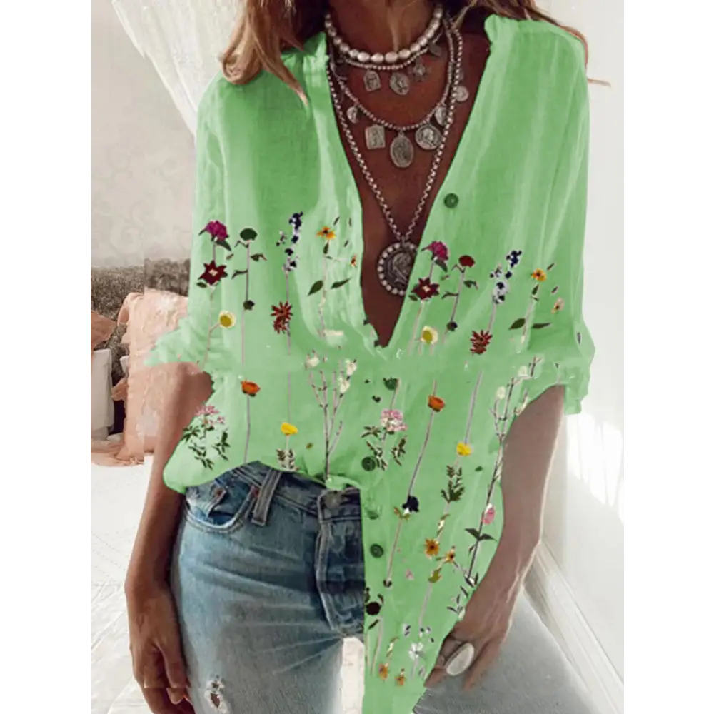 European And American Casual Icy Ladies Shirts Beyond Trends Hub