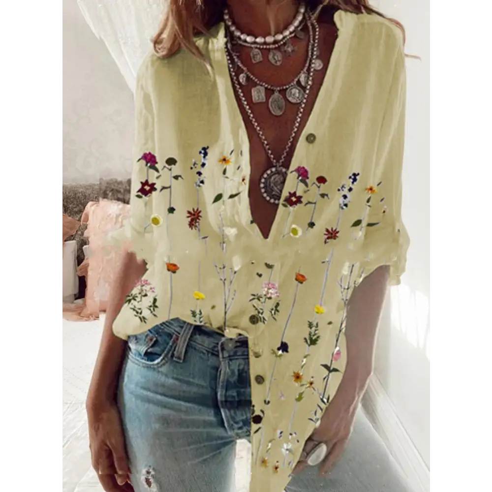 European And American Casual Icy Ladies Shirts Beyond Trends Hub