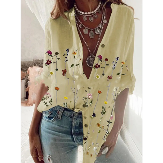 European And American Casual Icy Ladies Shirts Beyond Trends Hub