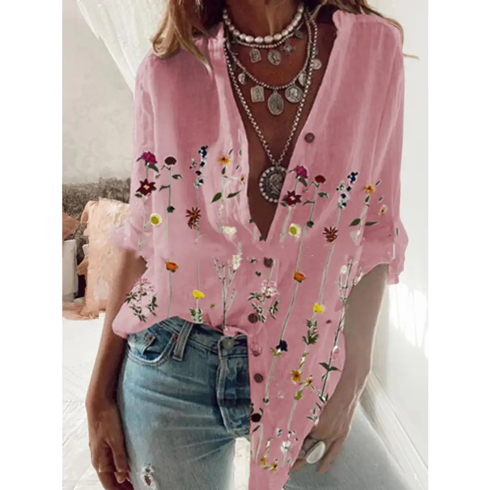 European And American Casual Icy Ladies Shirts Beyond Trends Hub