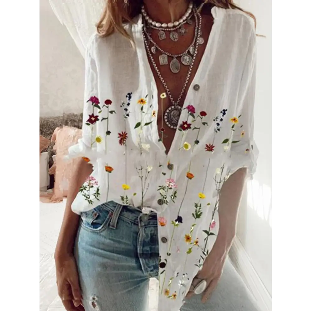 European And American Casual Icy Ladies Shirts Beyond Trends Hub