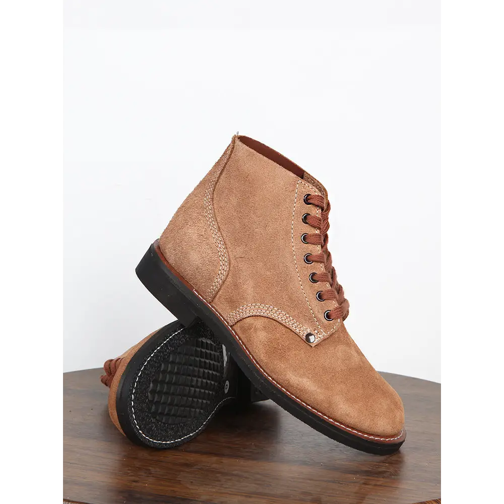 European And American Mid-top Retro Ankle Boots Beyond Trends Hub
