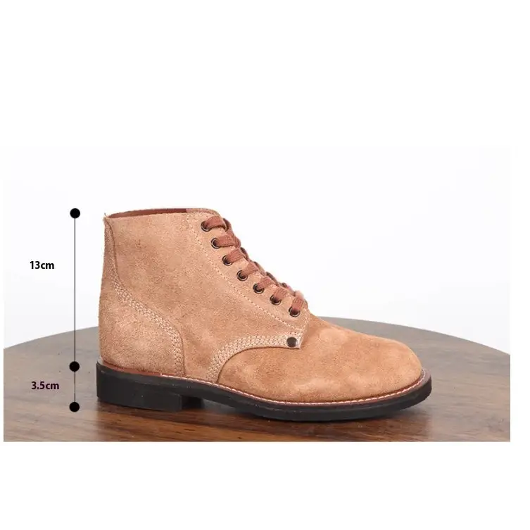 European And American Mid-top Retro Ankle Boots Beyond Trends Hub