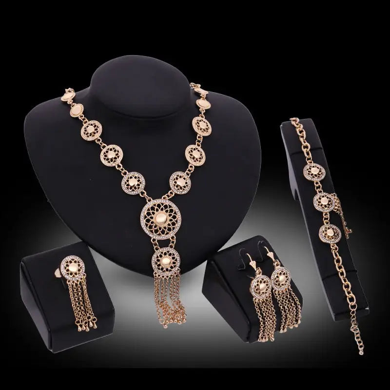 European And American Party Ladies Jewellery Set - Beyond Trends Hub 
