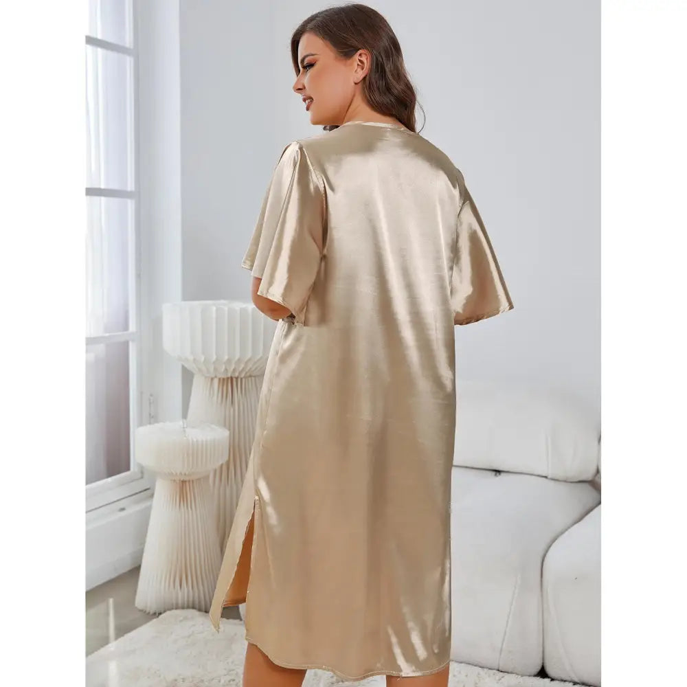 European And American Plus Size Pajamas Women’s Summer