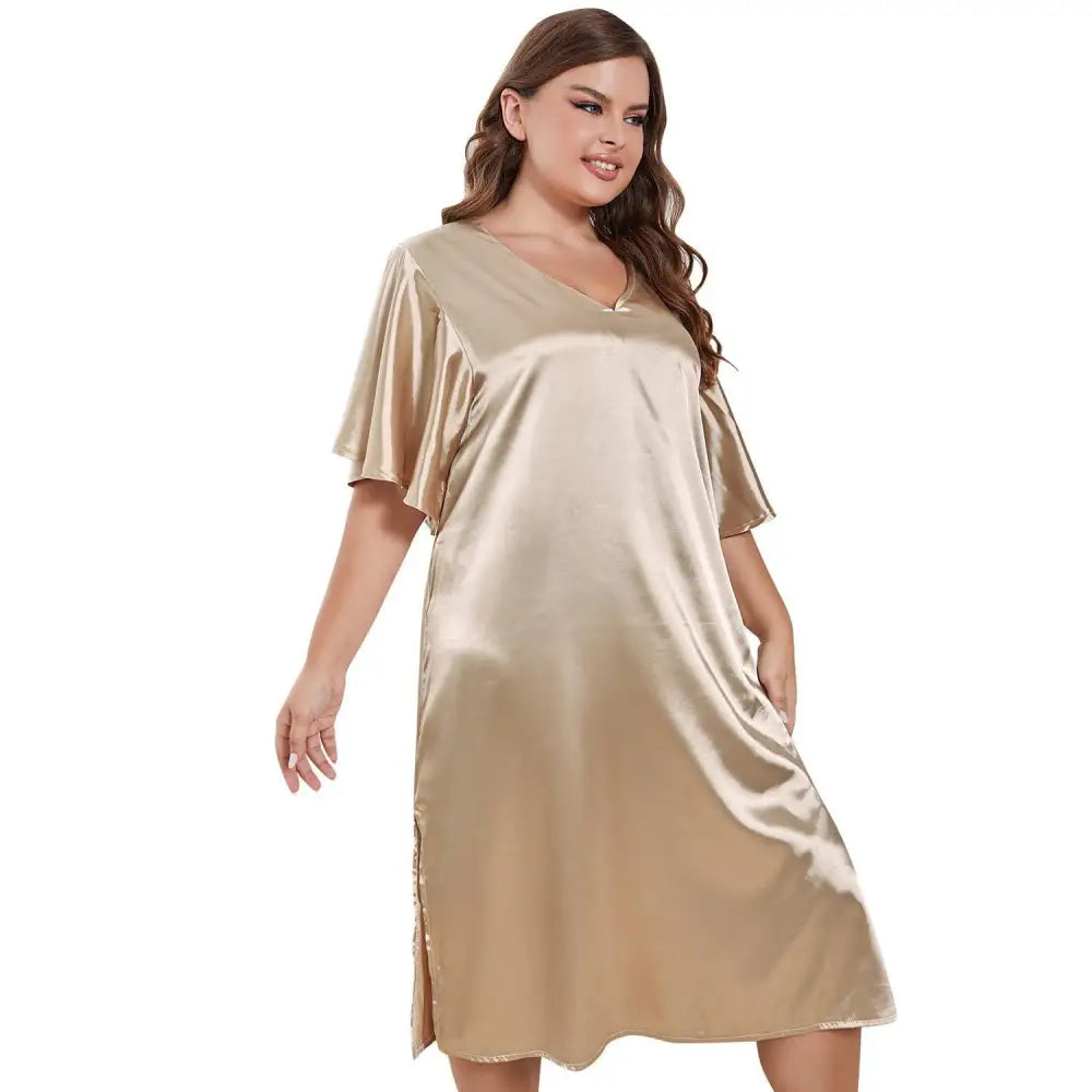 European And American Plus Size Pajamas Women’s Summer