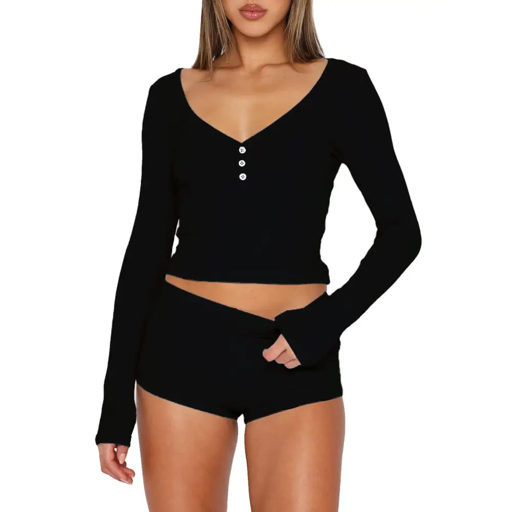 European And American Women's Clothing Thread Knitting Suit Beyond Trends Hub