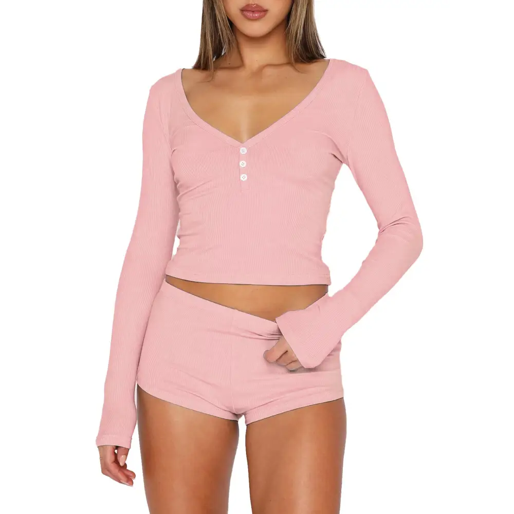 European And American Women's Clothing Thread Knitting Suit Beyond Trends Hub