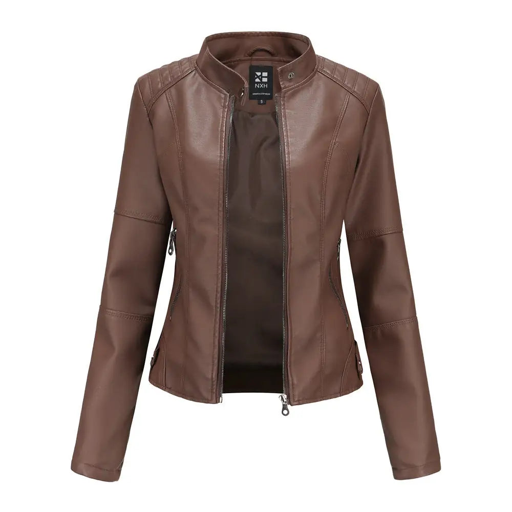 European And American Women's Leather Jackets Beyond Trends Hub