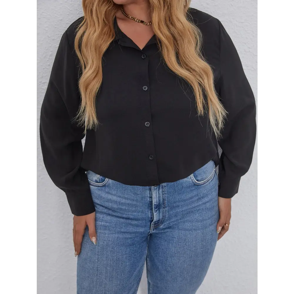 European And American Women’s Plus Size Lace Top