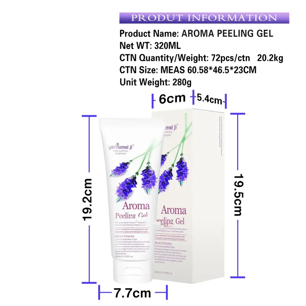 Exfoliating Gel Facial Body Scrub Cream