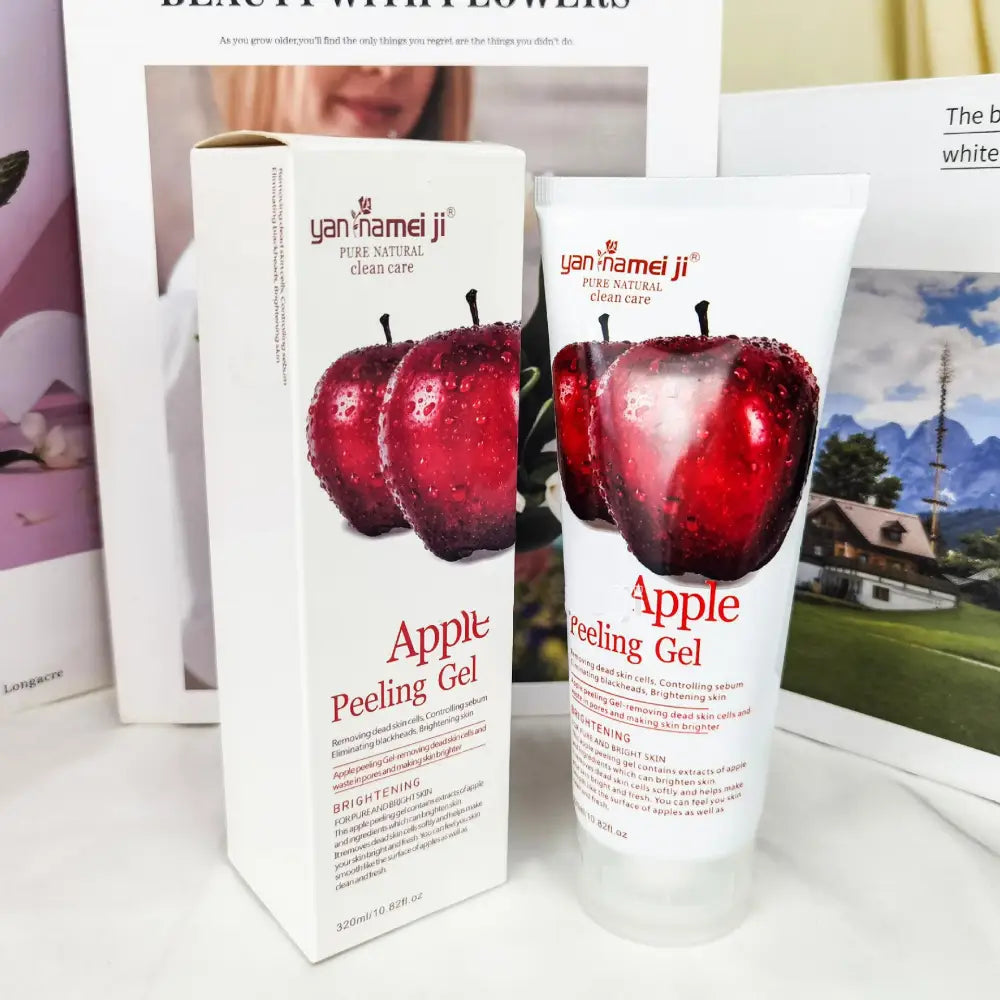 Exfoliating Gel Facial Body Scrub Cream - Apple