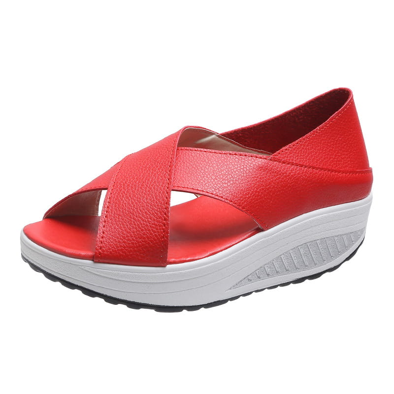 Breathable Fashion Casual Ladies Fish Mouth Shaking Shoes
