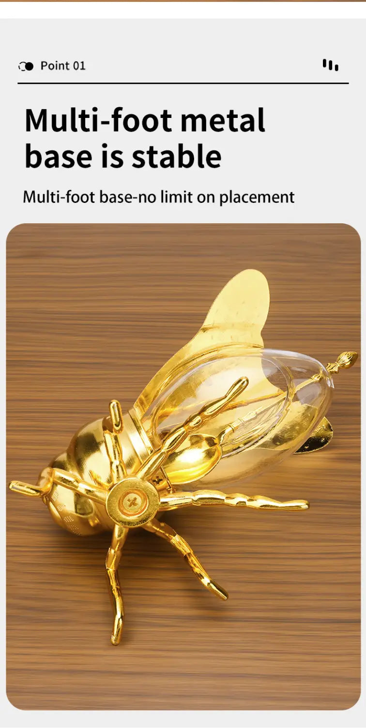 Bee Shaped Honey Jar With Spoon Kitchen Gadgets