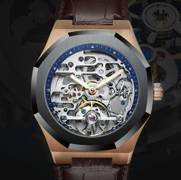 Switzerland Elon Tourbillon Watch Men’s Machinery
