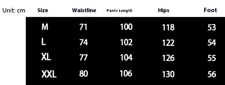 Loose Straight Casual Sports Trousers Men
