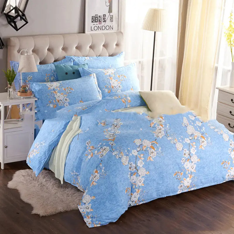 Printed Thickened Bed Sheets