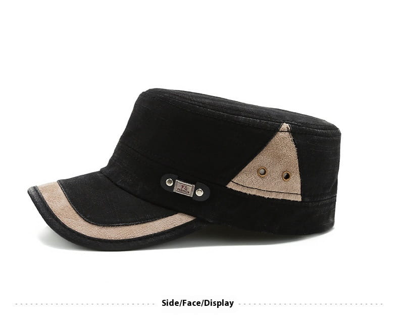 Men’s Youth Spring And Autumn Hat Short Brim