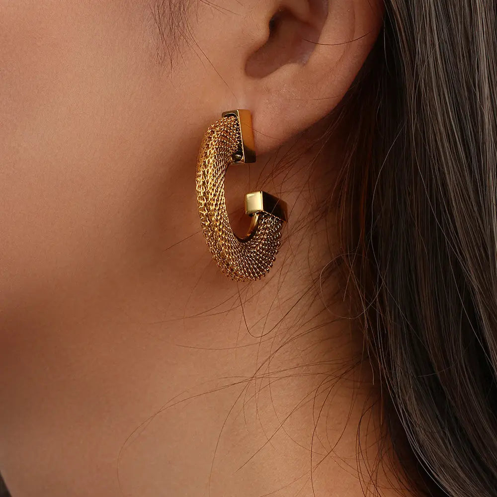 Fashionable Personalised Popular Stainless Steel Earrings Jewellery