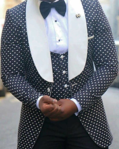 Vintage Men Bridesman Wedding Dress Fashion
