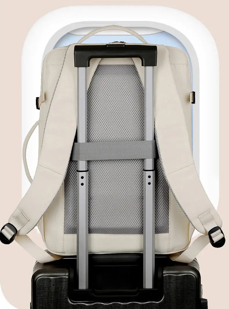 Large Capacity Backpack For Women Men Multiple Pockets And Zippers Versatile Computer Bags Business Travel Backpack