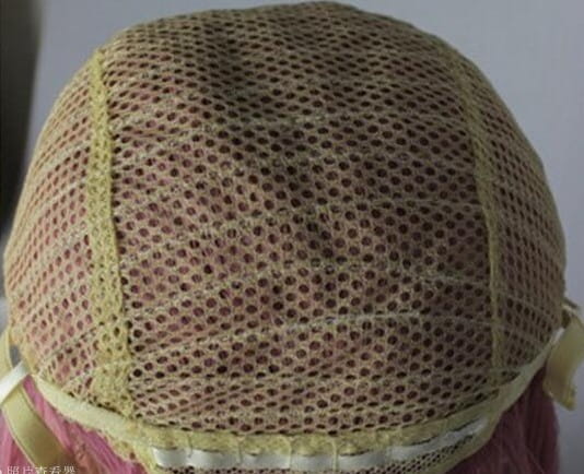 Wig female light pink long straight bangs wig high temperature silk wig fashion wig cross-border exclusive