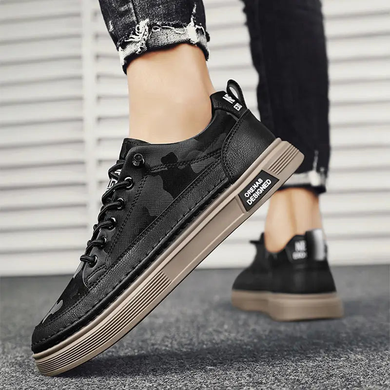 Slip-on Flats Shoes Men Sneakers Daily Leisure Sports Work Casual Shoes