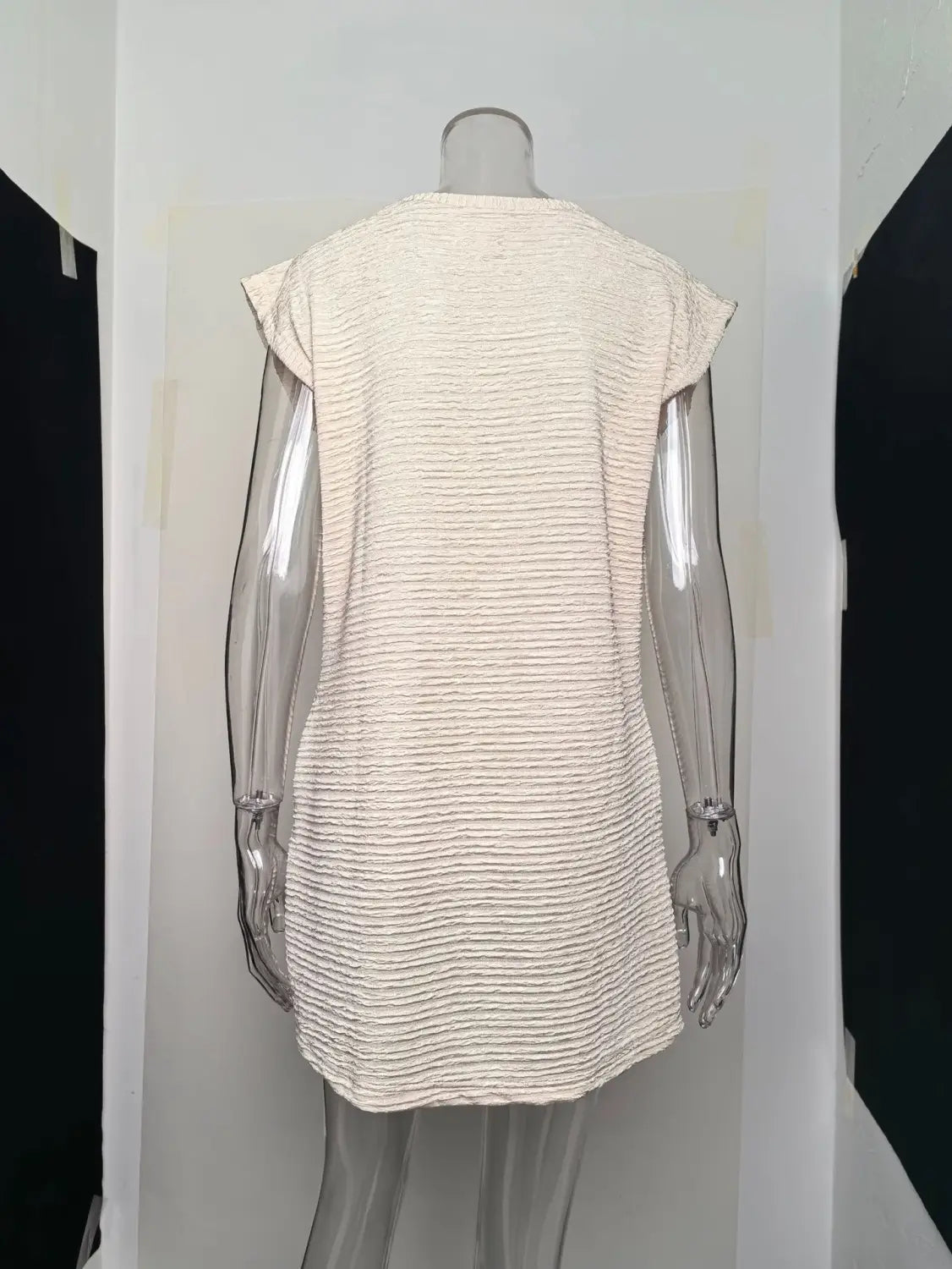 Women’s Solid Color Loose Sleeveless Dress