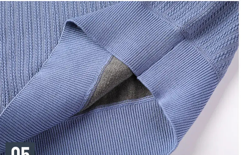 Winter Plush Pullover Sweater For Men