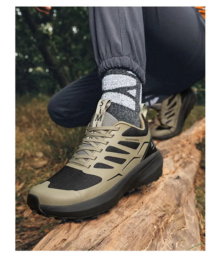 Men’s Breathable And Non Slip Outdoor Travel Hiking Shoes