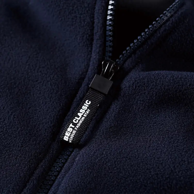 Plus Fertilizer Plus Size Warm And Comfortable Outdoor Sweater Men’s Jacket Jacket