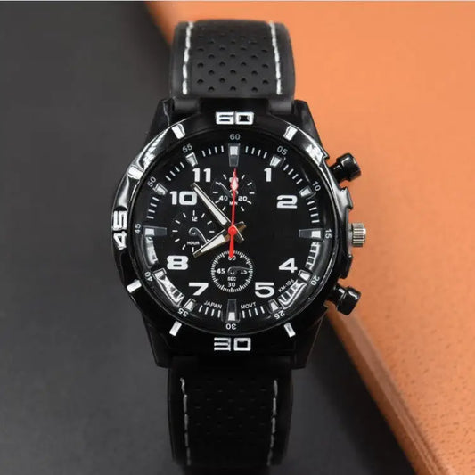 Factory sales of men's sports cars silicon rubber watches wholesale student sports quartz watch - Beyond Trends Hub 