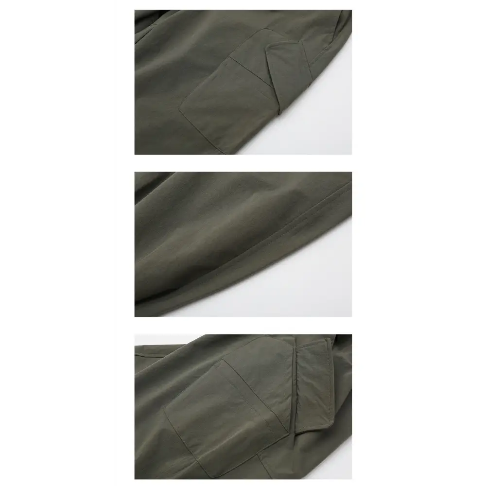 Fall Casual Trousers Polyester Men