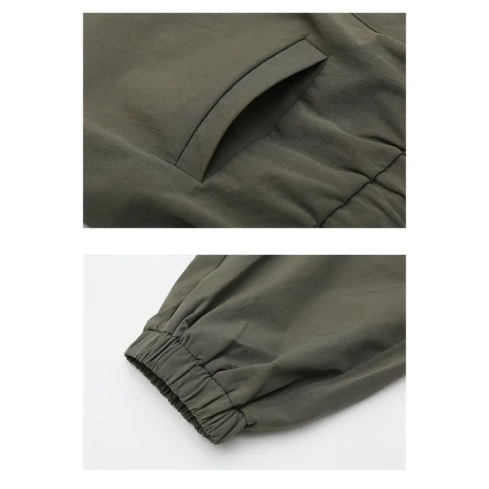 Fall Casual Trousers Polyester Men