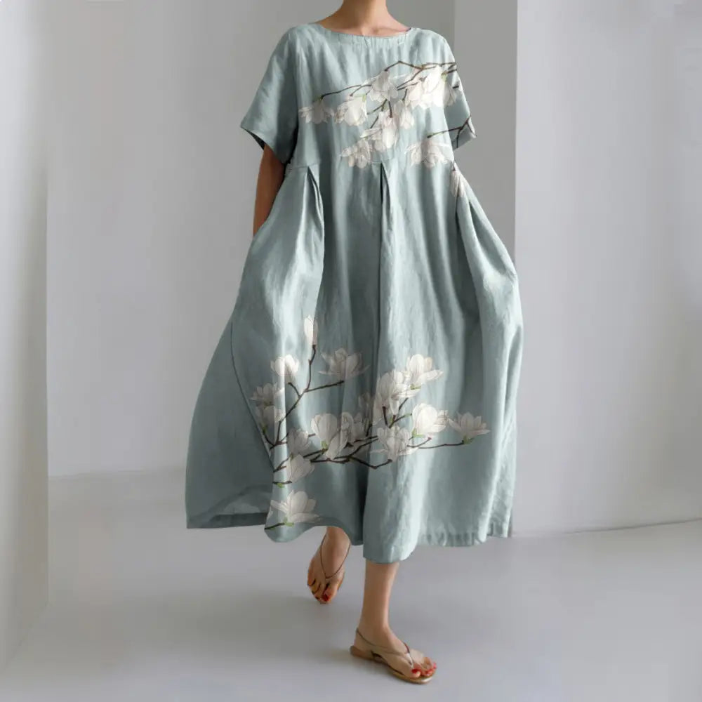 Fashion 3D Printing Plus Size Dress Women - BJ14126 / S