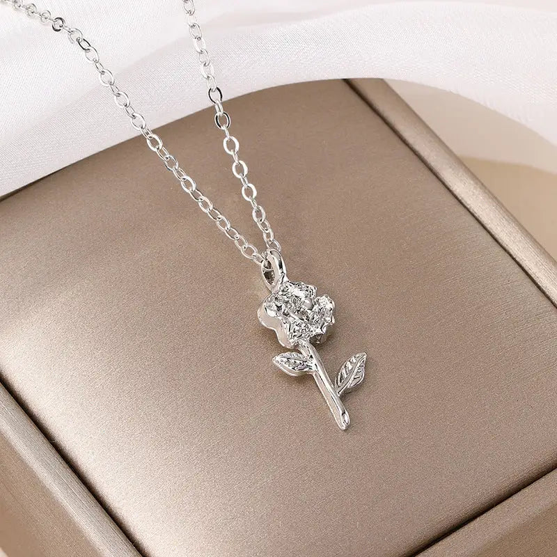 Fashion Alloy Flower Necklace For Minority Women Beyond Trends Hub
