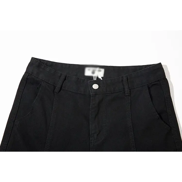 Fashion American Trousers Breasted Jeans Men