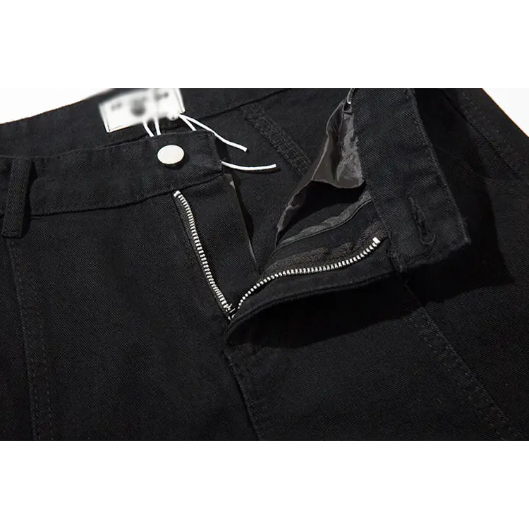 Fashion American Trousers Breasted Jeans Men