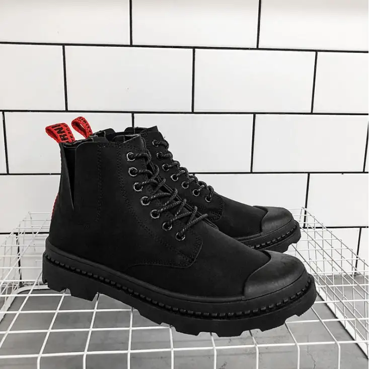 Fashion Ankle Boots Winter Autumn men's Motorcycle Martin Boots men Boots Snow Boots Oxfords men Shoes Beyond Trends Hub