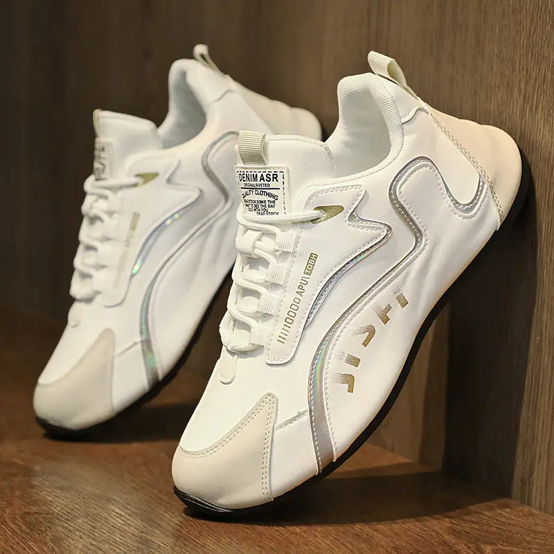 Fashion Colorblock Lace-up Sneakers For Men Breathable Low-top Dad Shoes Running Walking Sports Shoes Beyond Trends Hub