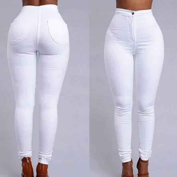 Fashion elastic jeans women leggings ladies Beyond Trends Hub
