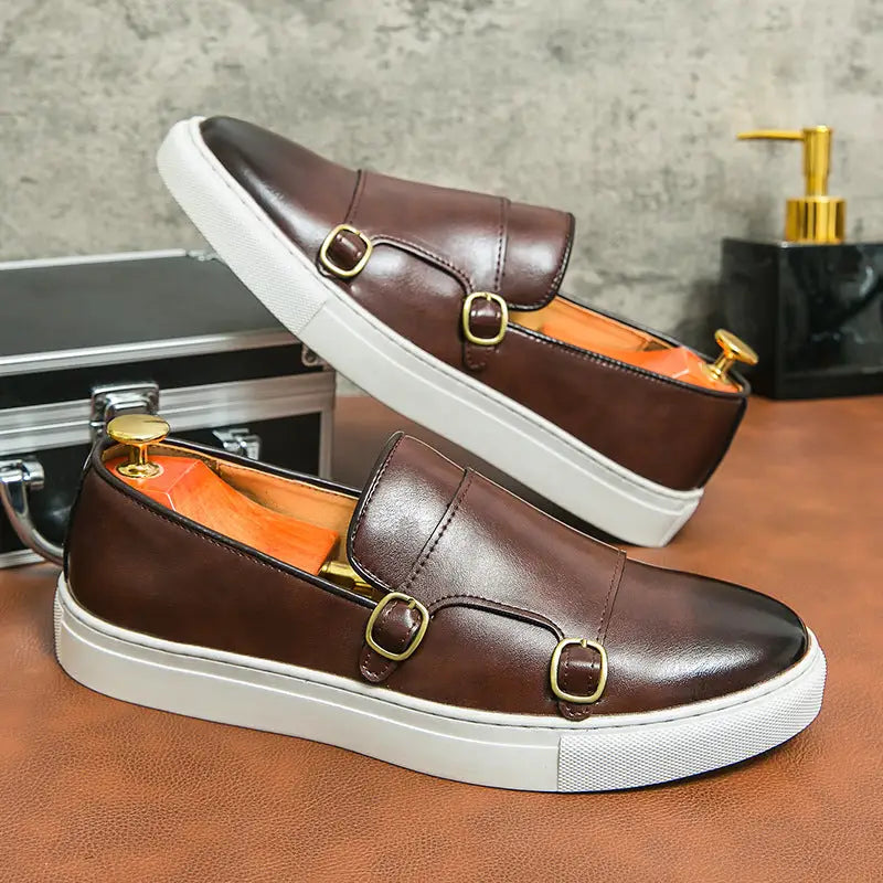 Fashion Loafers Men's Business Casual Slip-on Flats Shoes Beyond Trends Hub