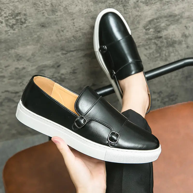 Fashion Loafers Men's Business Casual Slip-on Flats Shoes Beyond Trends Hub