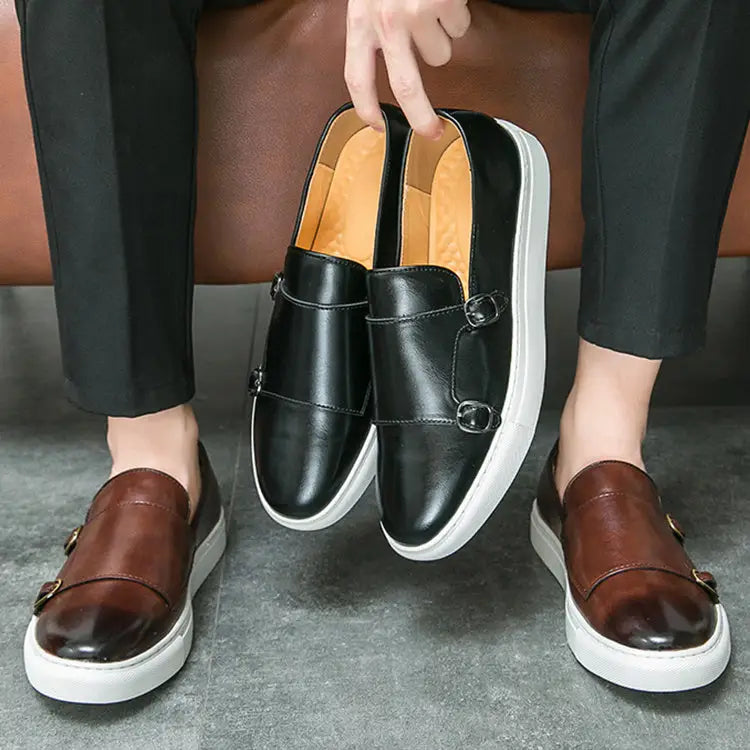 Fashion Loafers Men's Business Casual Slip-on Flats Shoes Beyond Trends Hub