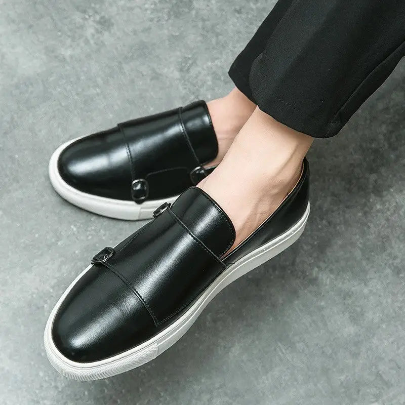 Fashion Loafers Men's Business Casual Slip-on Flats Shoes Beyond Trends Hub