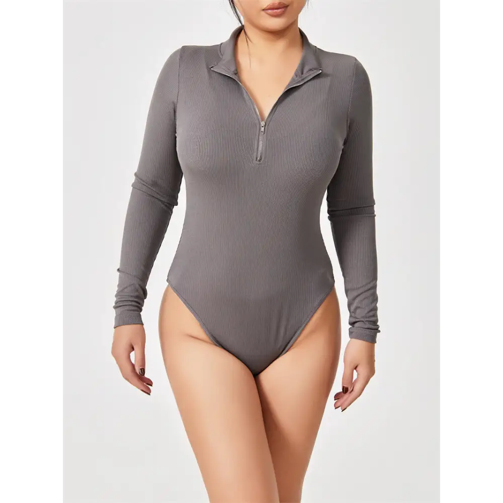 Fashion Long Sleeve Jumpsuit Seamless Slimming Shapewear For Women Romper Beyond Trends Hub