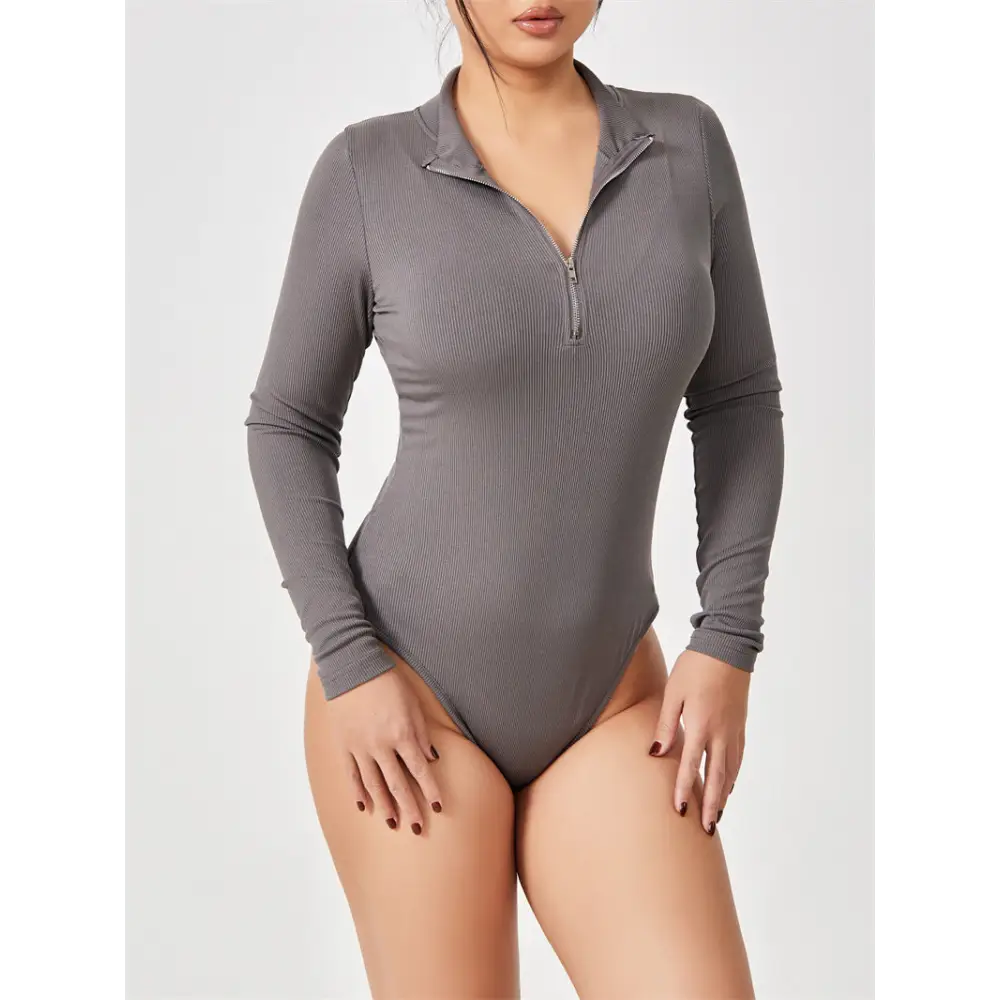 Fashion Long Sleeve Jumpsuit Seamless Slimming Shapewear For Women Romper Beyond Trends Hub